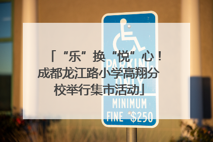 “乐”换“悦”心！成都龙江路小学高翔分校举行集市活动