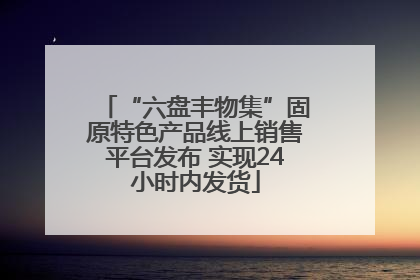 “六盘丰物集”固原特色产品线上销售平台发布 实现24小时内发货