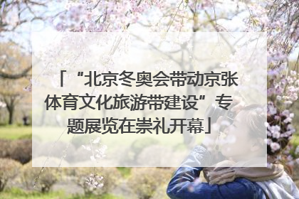 “北京冬奥会带动京张体育文化旅游带建设”专题展览在崇礼开幕
