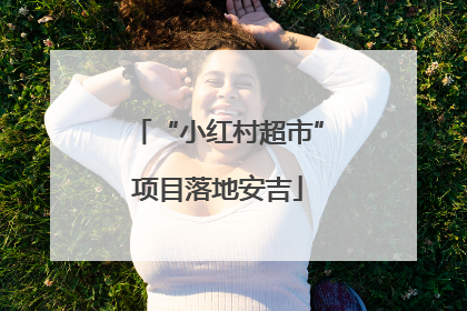 “小红村超市”项目落地安吉