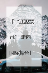 “辽源琵琶” 走向国际舞台