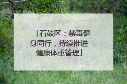 石鼓区：禁毒健身同行，持续推进健康体重管理