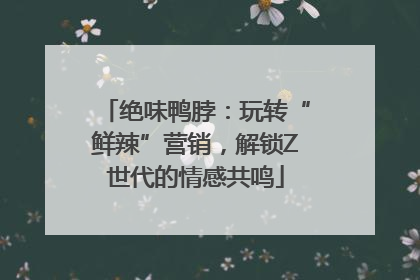 绝味鸭脖：玩转“鲜辣”营销，解锁Z世代的情感共鸣