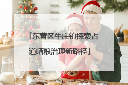东营区牛庄镇探索占道晒粮治理新路径