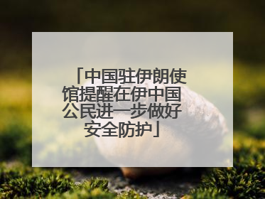 中国驻伊朗使馆提醒在伊中国公民进一步做好安全防护