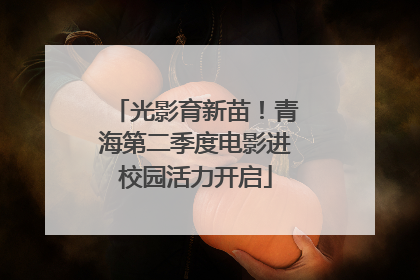 光影育新苗！青海第二季度电影进校园活力开启