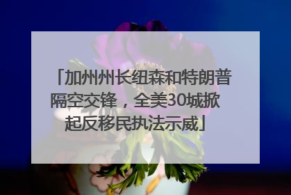 加州州长纽森和特朗普隔空交锋，全美30城掀起反移民执法示威
