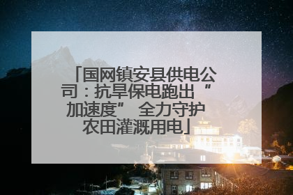国网镇安县供电公司：抗旱保电跑出“加速度” 全力守护农田灌溉用电