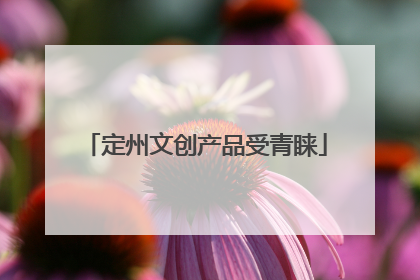 定州文创产品受青睐