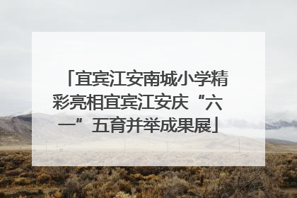 宜宾江安南城小学精彩亮相宜宾江安庆“六一”五育并举成果展