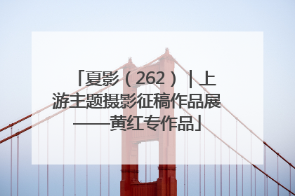 夏影（262）｜上游主题摄影征稿作品展——黄红专作品