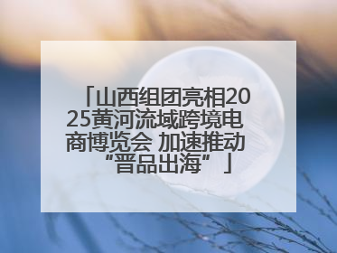 山西组团亮相2025黄河流域跨境电商博览会 加速推动“晋品出海”
