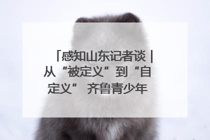 感知山东记者谈｜从“被定义”到“自定义” 齐鲁青少年书写时代新篇