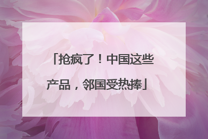 抢疯了！中国这些产品，邻国受热捧
