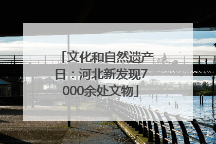 文化和自然遗产日：河北新发现7000余处文物