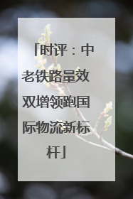 时评：中老铁路量效双增领跑国际物流新标杆