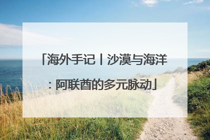 海外手记丨沙漠与海洋：阿联酋的多元脉动