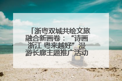 浙粤双城共绘文旅融合新画卷：“诗画浙江 粤来越好”漫游长廊主题推广活动在广州花城汇启幕
