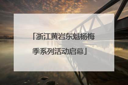 浙江黄岩东魁杨梅季系列活动启幕