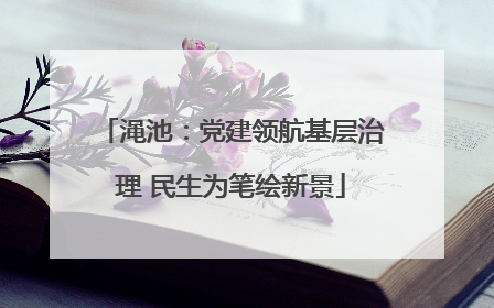渑池：党建领航基层治理 民生为笔绘新景