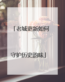 老城更新如何守护历史韵味