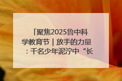 聚焦2025鲁中科学教育节｜放手的力量：千名少年泥泞中“长出勇敢翅膀”