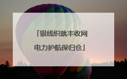 银线织就丰收网 电力护航保归仓