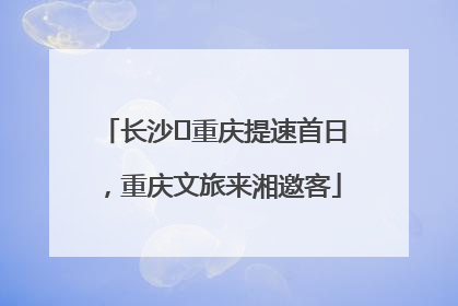 长沙⇌重庆提速首日，重庆文旅来湘邀客