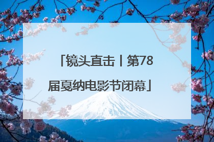 镜头直击丨第78届戛纳电影节闭幕