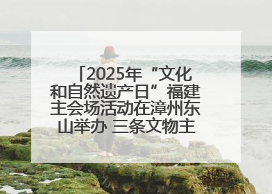 2025年“文化和自然遗产日”福建主会场活动在漳州东山举办 三条文物主题游径发布